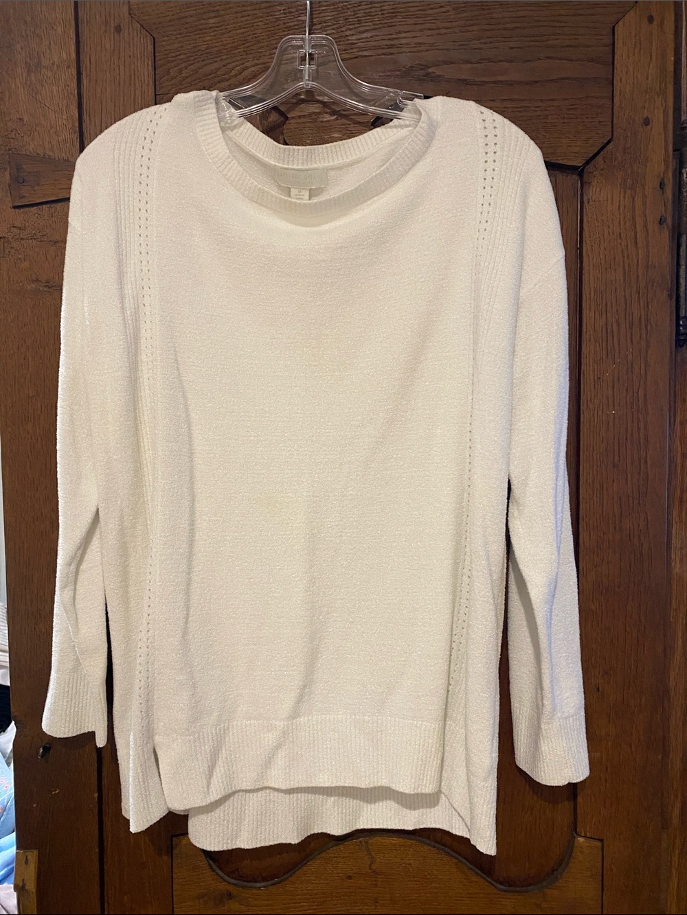 Barefoot Dreams Ivory Crewneck Sweater